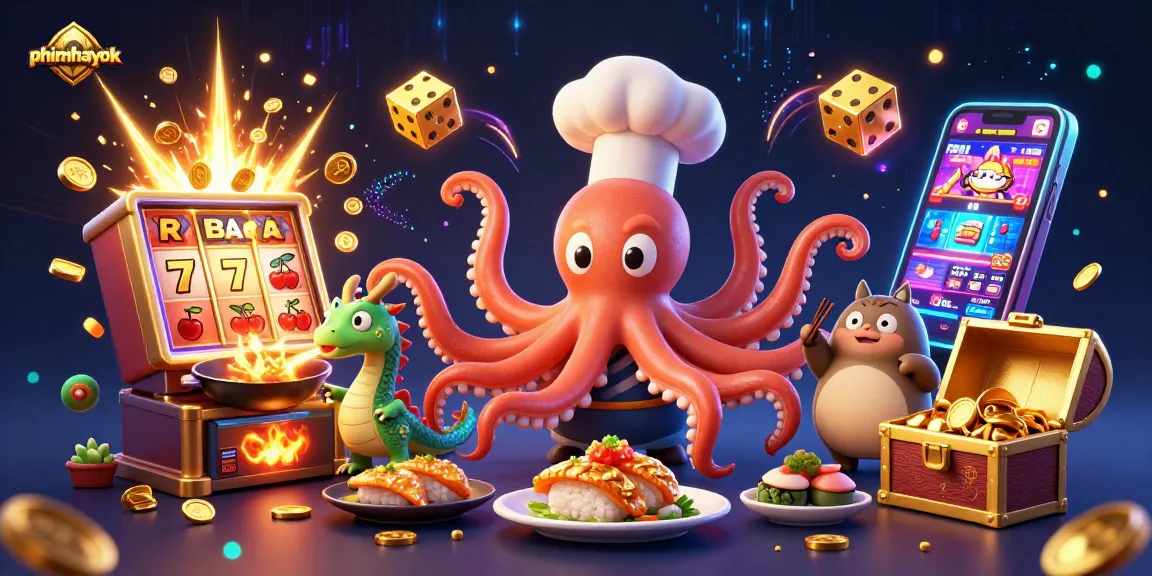 Win big with phimhayok's vibrant casino-themed fantasy illustration packed with action and fun.