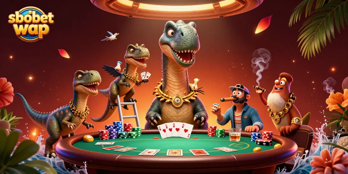 Experience sbobet wap mobile betting with dynamic 3D casino characters battling for high-stakes action.